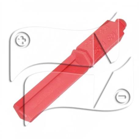 DETROMPEUR ROUGE FEMELLE pour PRISE REMA FEMELLE 160/320A ( FENWICK ) (copie)