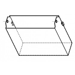 COFFRE DE BATTERIE DE TRACTION 643x243x568