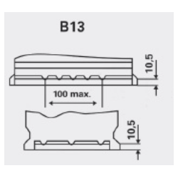BATTERIE DEMARRAGE 12V 55Ah + à Gauche 480 A