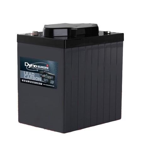 BATTERIE MONOBLOC TRACTION AGM PLOMB CARBON 6V  190.5Ah-C5 / 226Ah-C20