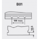 BATTERIE DEMARRAGE 12V 45Ah-300A + à Gauche Borne Classique