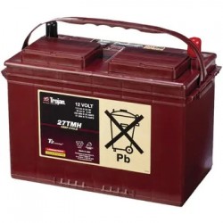 BATTERIE MONOBLOC TRACTION TROJAN 12V 115Ah-C20 / 95Ah-C5 - 27TMH - M27DH