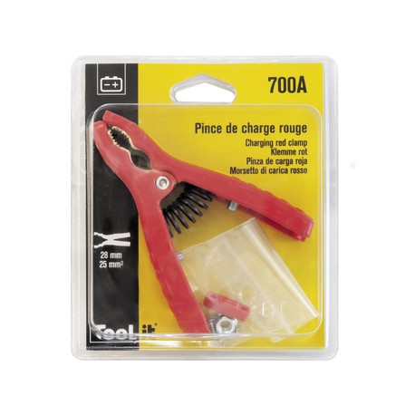 Pince isolée 700A rouge