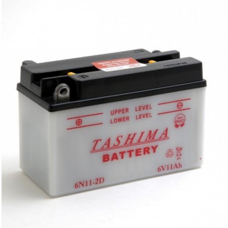 BATTERIE MOTO 6V 11Ah 6N11-2D / 706112