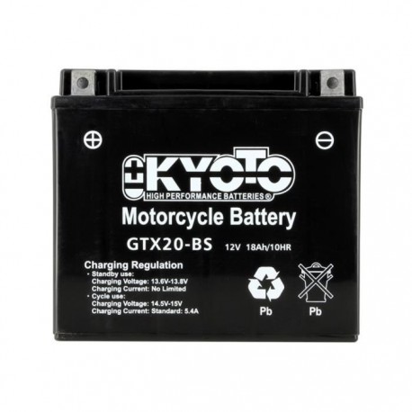 BATTERIE MOTO 12V 18Ah  YTX20-BS / 712341