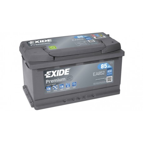 BATTERIE DEMARRAGE 12V 85Ah-800A EXIDE PREMIUM
